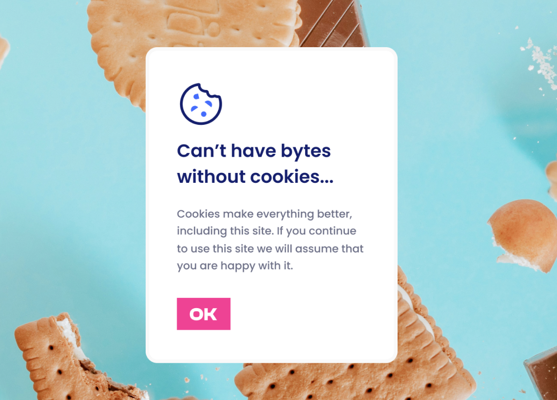 Can't have bytes without cookies